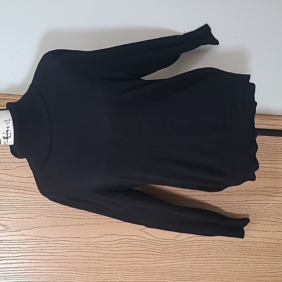 Time and Tru Sweaters - Time and Tru black turtleneck sweater